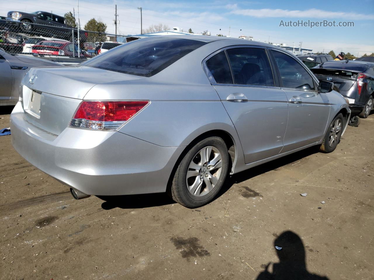 2009 Honda Accord Lxp Silver vin: 1HGCP26459A165047