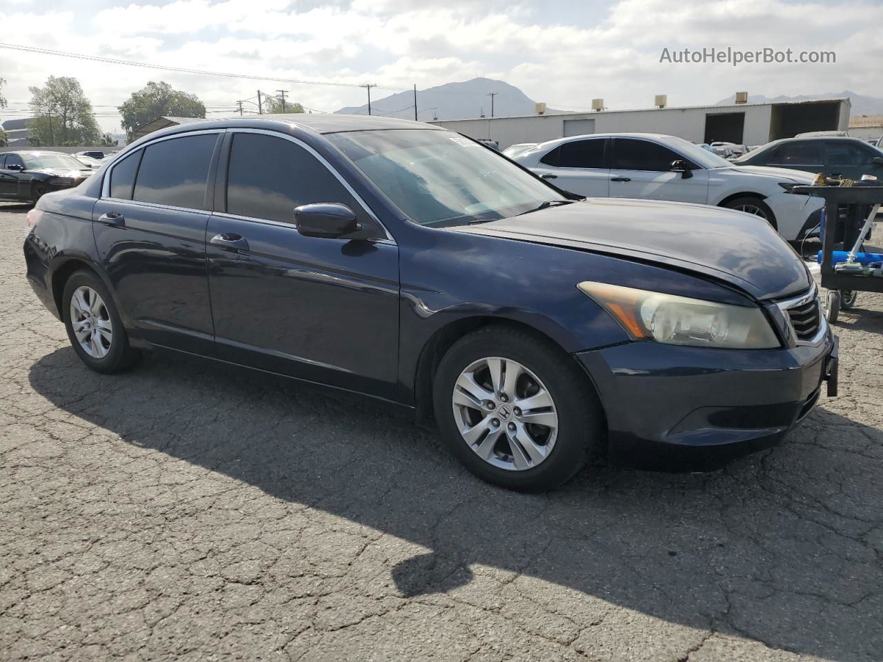 2009 Honda Accord Lxp Blue vin: 1HGCP26469A012838