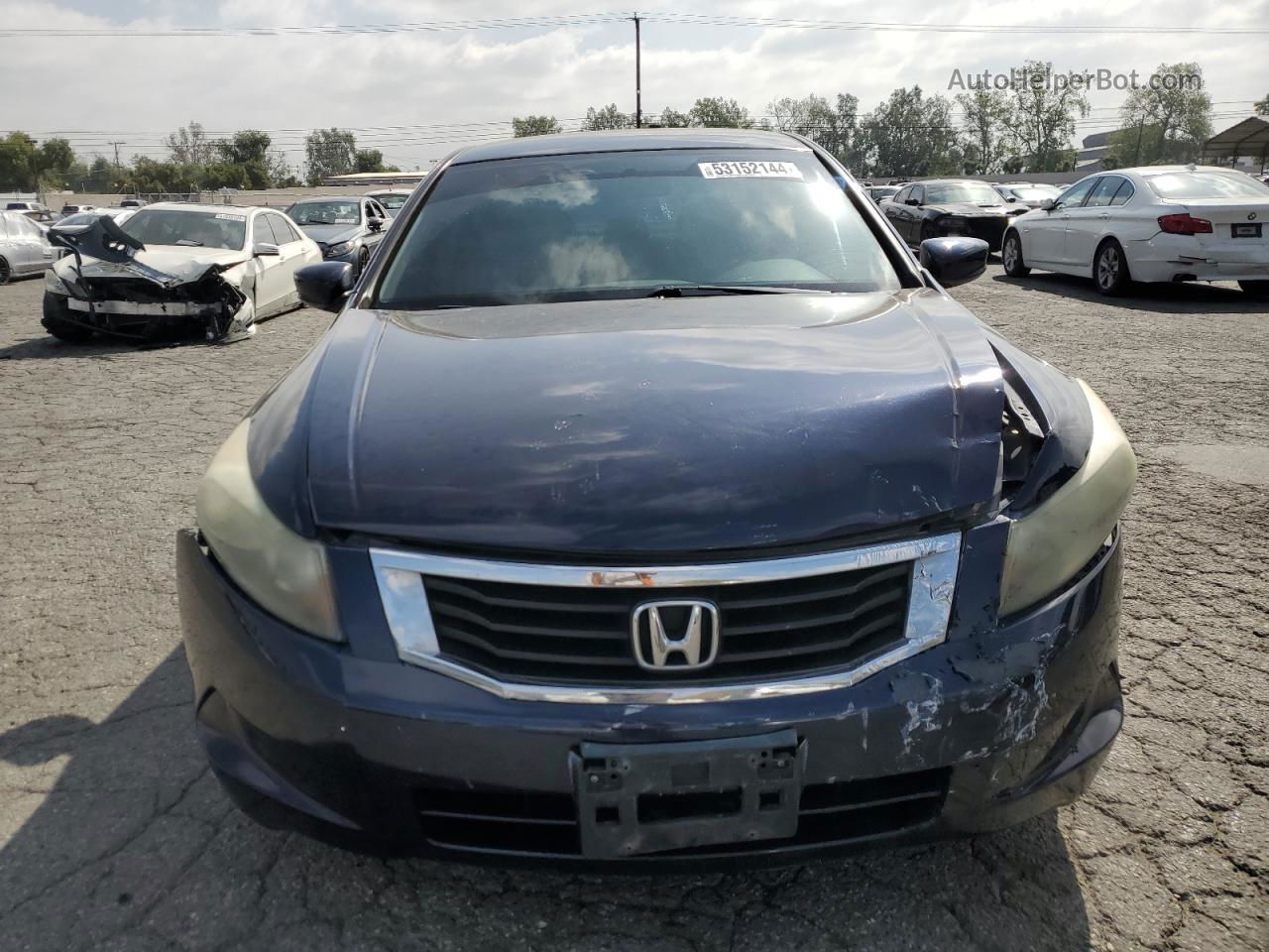 2009 Honda Accord Lxp Blue vin: 1HGCP26469A012838