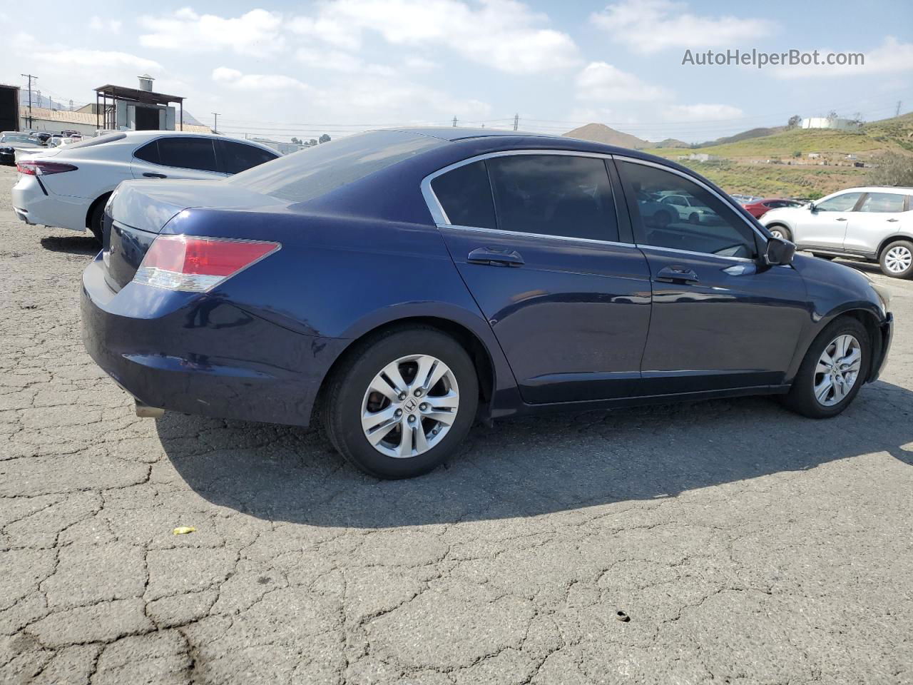 2009 Honda Accord Lxp Blue vin: 1HGCP26469A012838