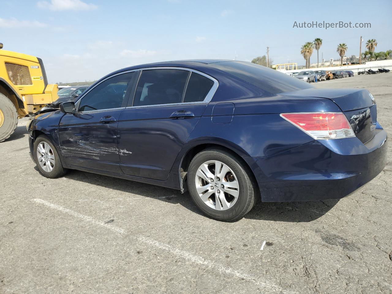 2009 Honda Accord Lxp Blue vin: 1HGCP26469A012838