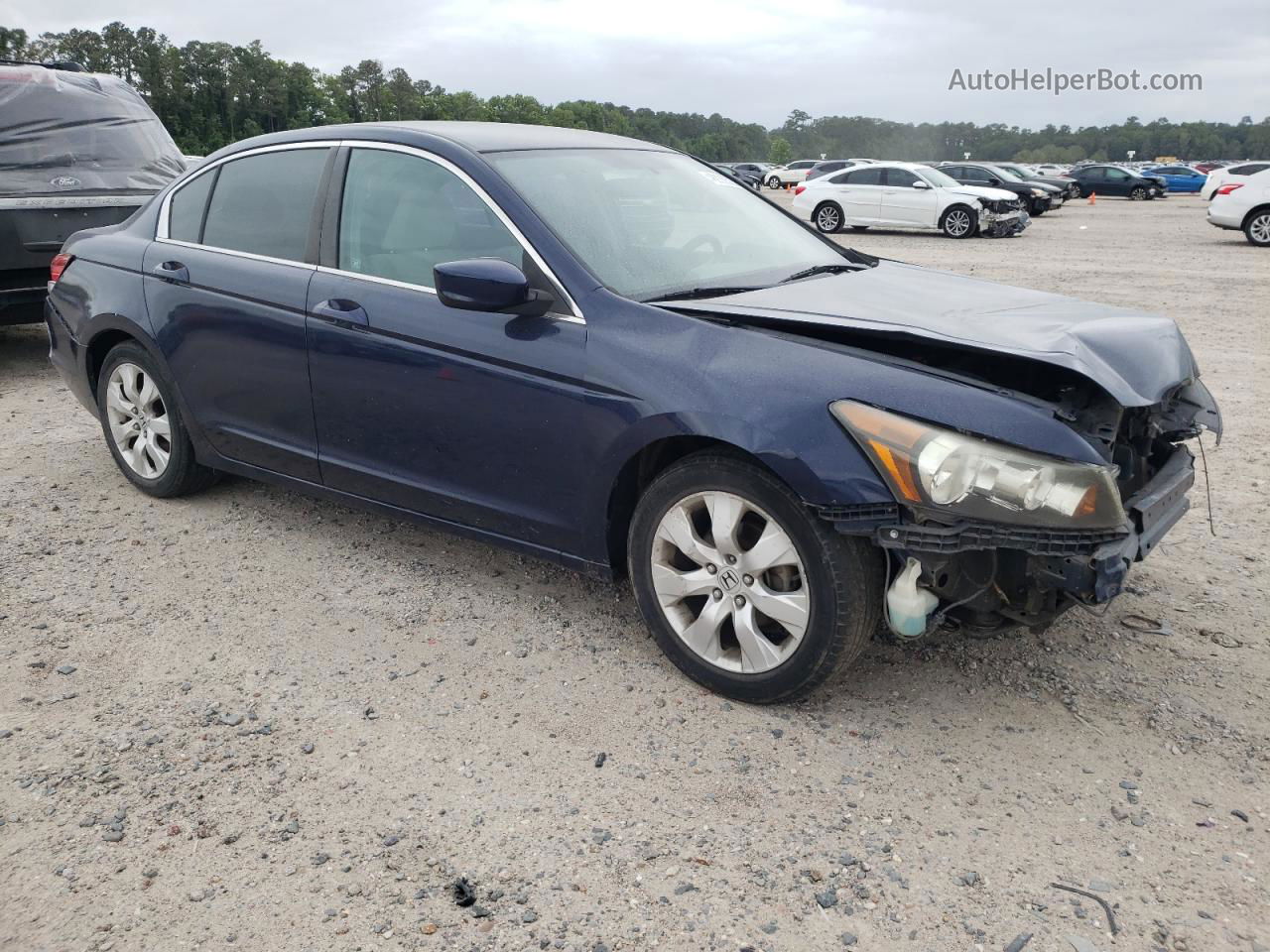 2009 Honda Accord Lxp Blue vin: 1HGCP26469A039490