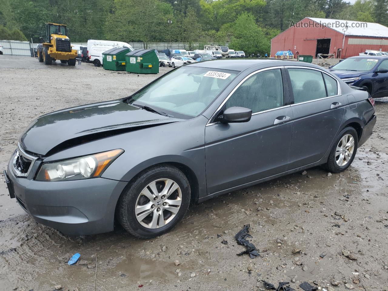 2009 Honda Accord Lxp Gray vin: 1HGCP26469A050537