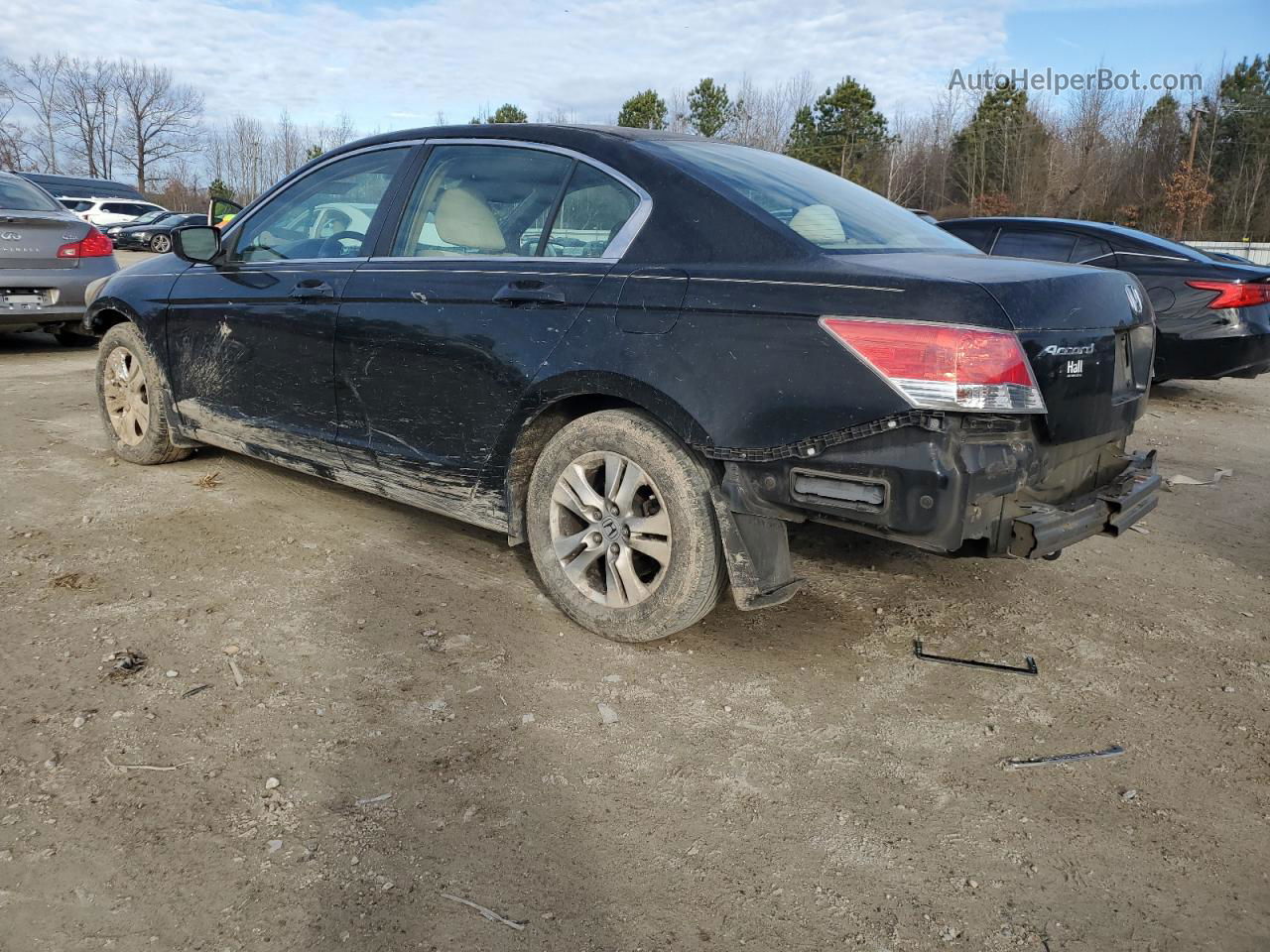 2009 Honda Accord Lxp Black vin: 1HGCP26469A166398