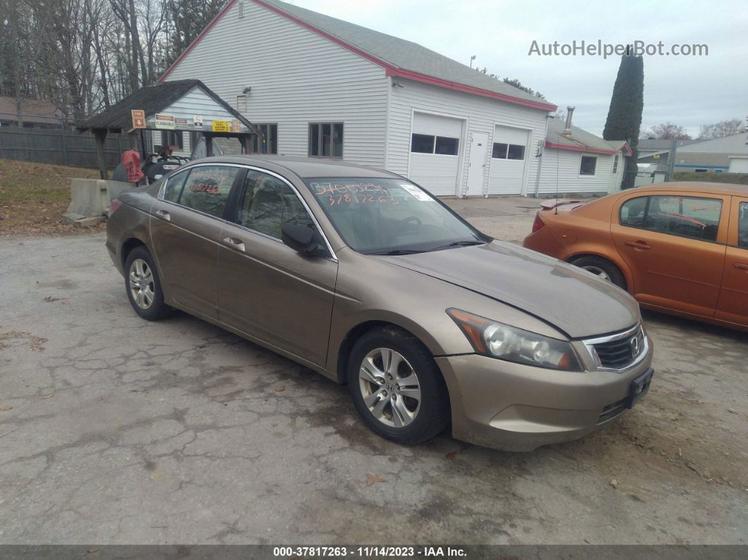 2008 Honda Accord 2.4 Lx-p Tan vin: 1HGCP26478A138236