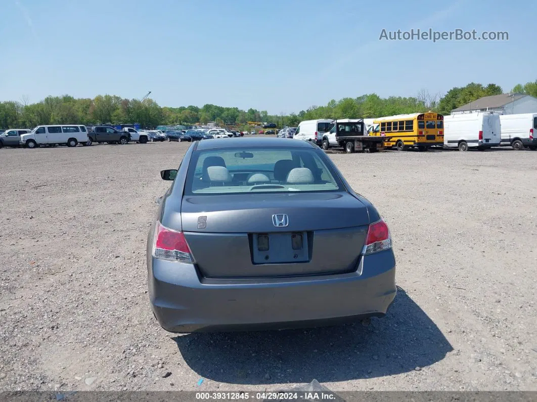 2008 Honda Accord 2.4 Lx-p Gray vin: 1HGCP26478A145932