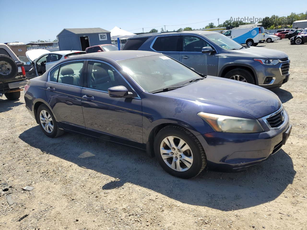 2009 Honda Accord Lxp Blue vin: 1HGCP26479A185686