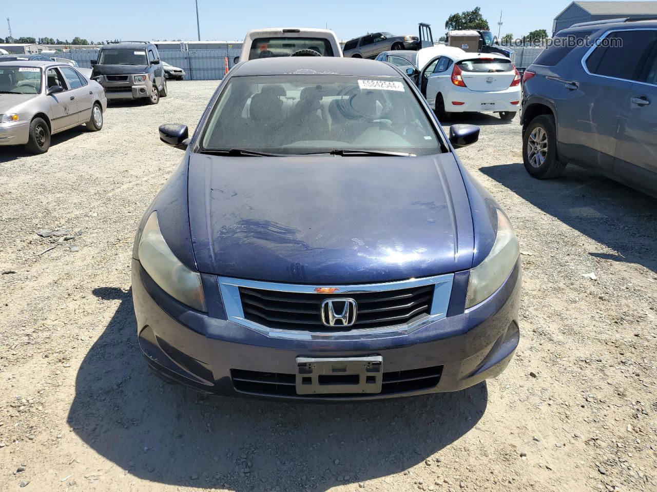 2009 Honda Accord Lxp Blue vin: 1HGCP26479A185686