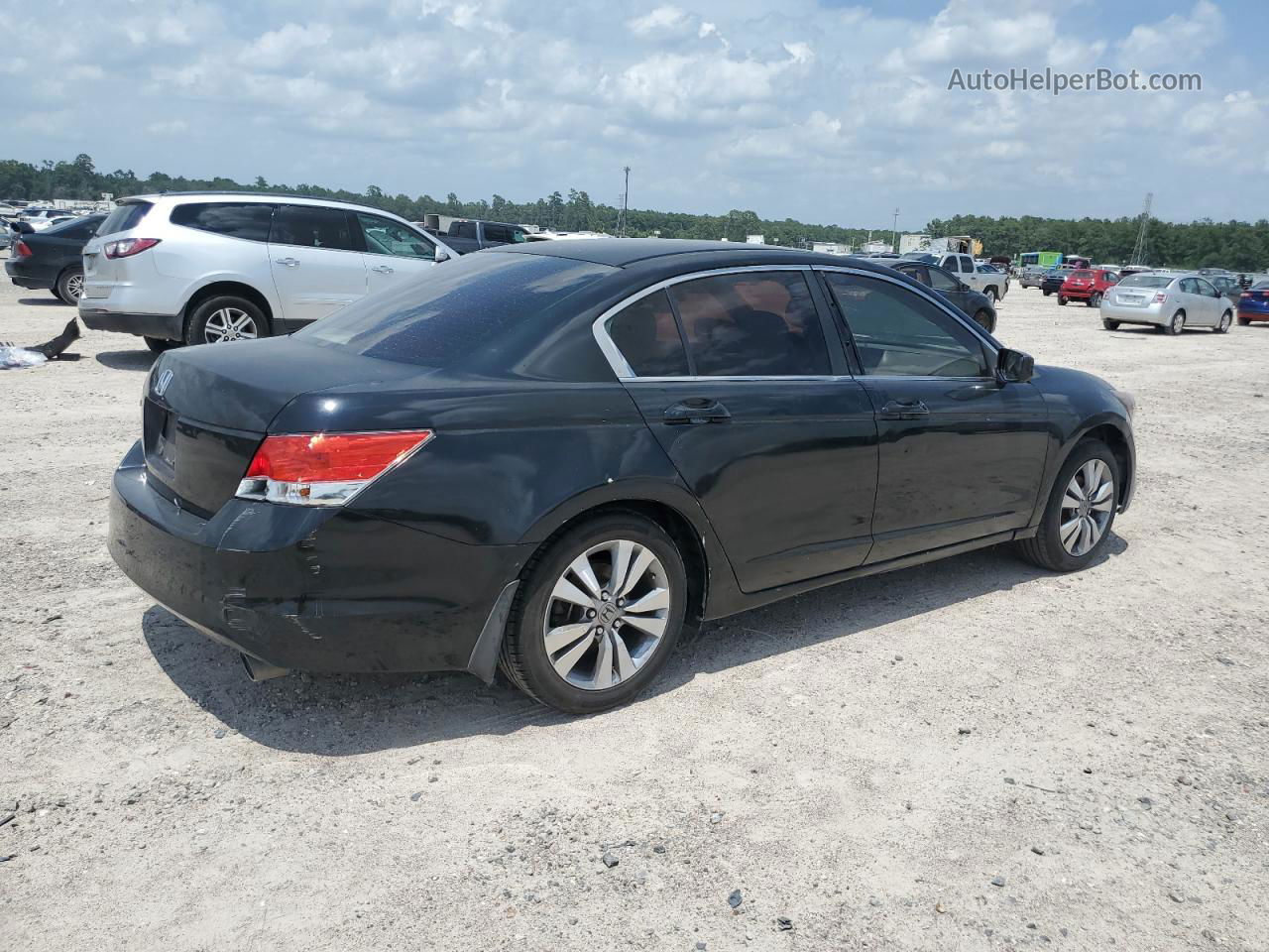 2009 Honda Accord Lxp Black vin: 1HGCP26499A199525