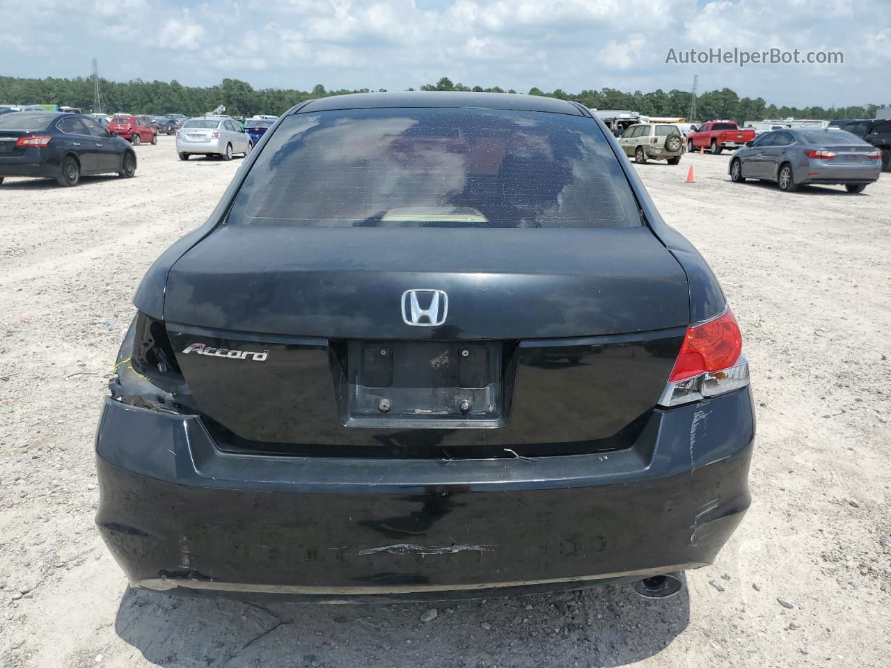 2009 Honda Accord Lxp Black vin: 1HGCP26499A199525