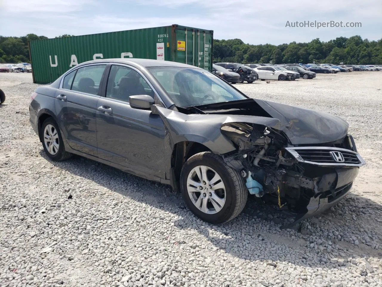 2008 Honda Accord Lxp Gray vin: 1HGCP264X8A018432