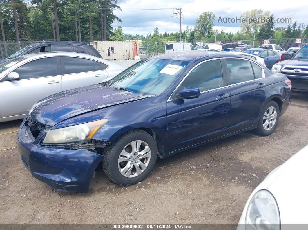 2008 Honda Accord 2.4 Lx-p Blue vin: 1HGCP264X8A019449