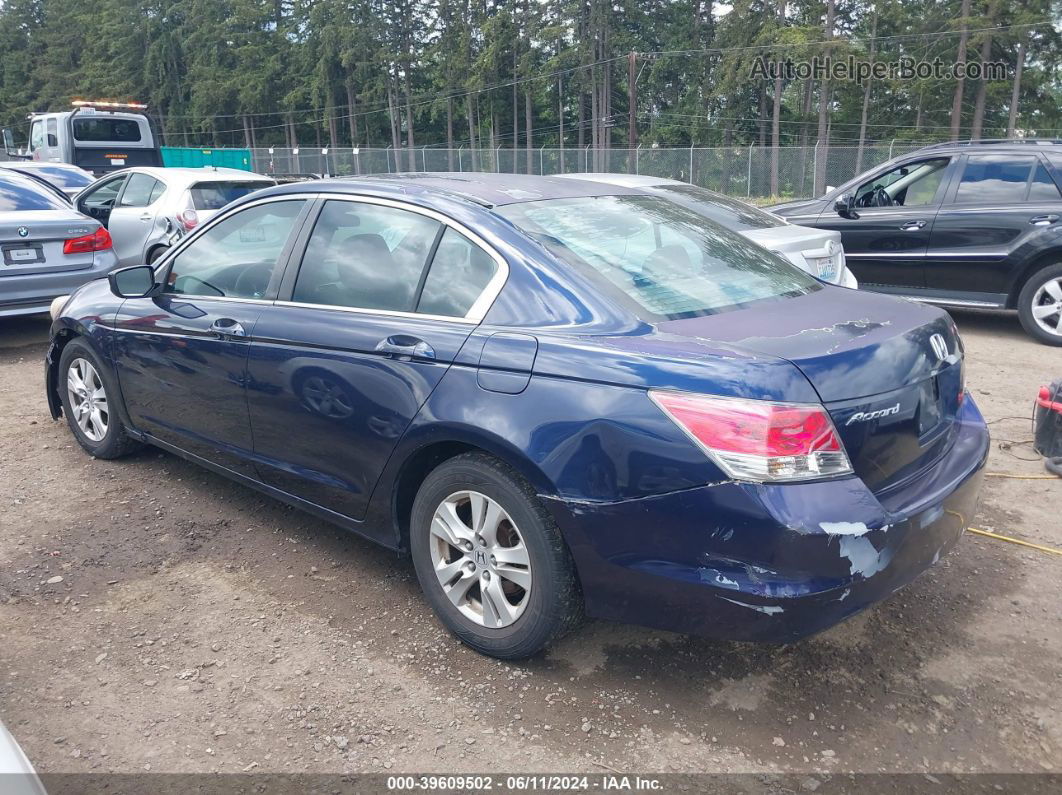 2008 Honda Accord 2.4 Lx-p Blue vin: 1HGCP264X8A019449