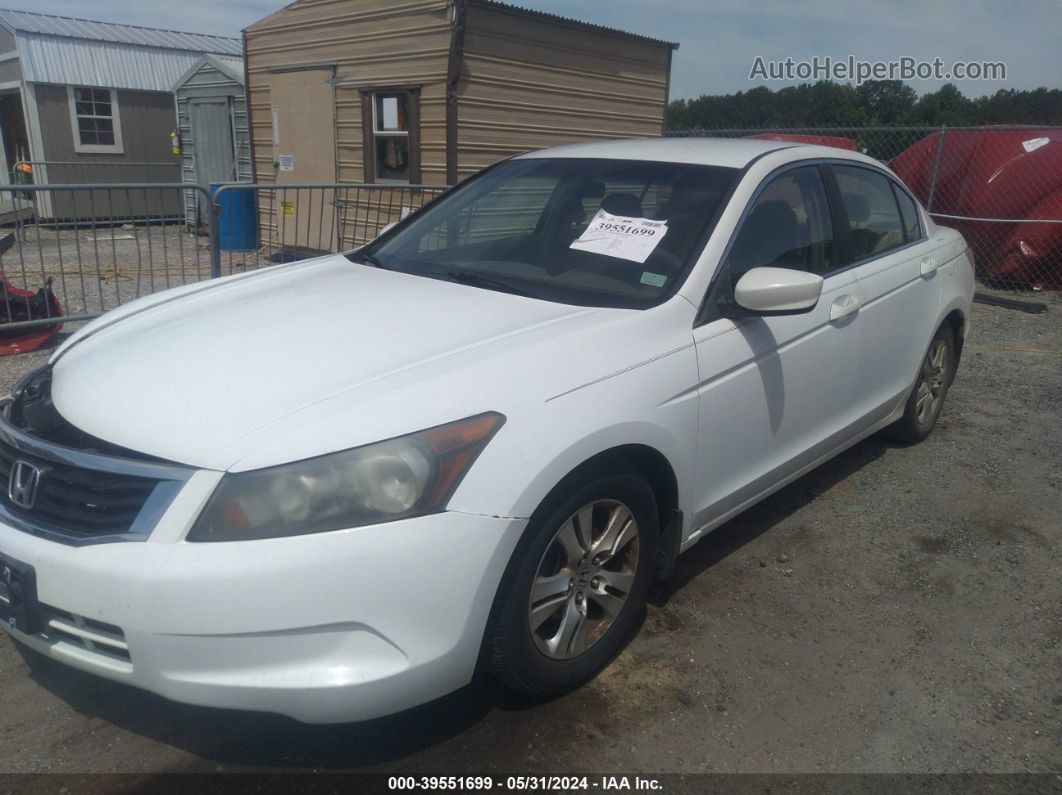 2008 Honda Accord 2.4 Lx-p White vin: 1HGCP264X8A075262