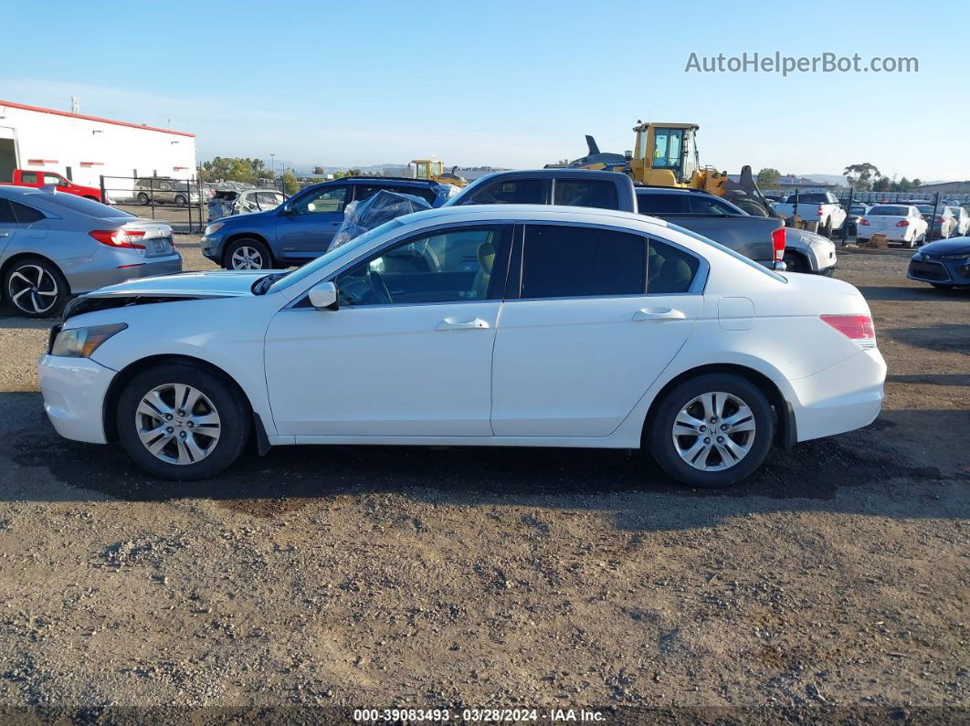 2008 Honda Accord 2.4 Lx-p White vin: 1HGCP264X8A087329