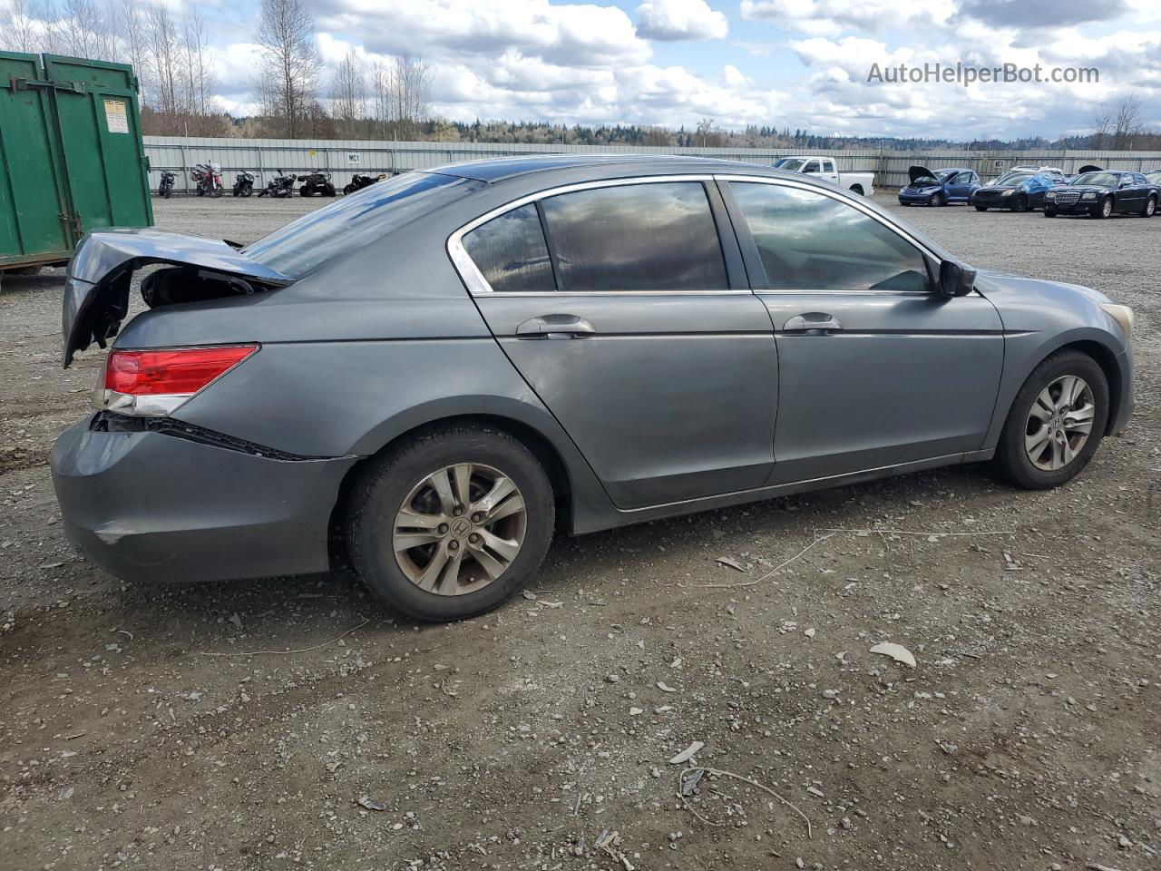 2008 Honda Accord Lxp Gray vin: 1HGCP264X8A131961