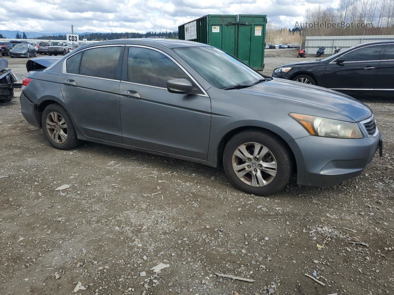 2008 Honda Accord Lxp Gray vin: 1HGCP264X8A131961