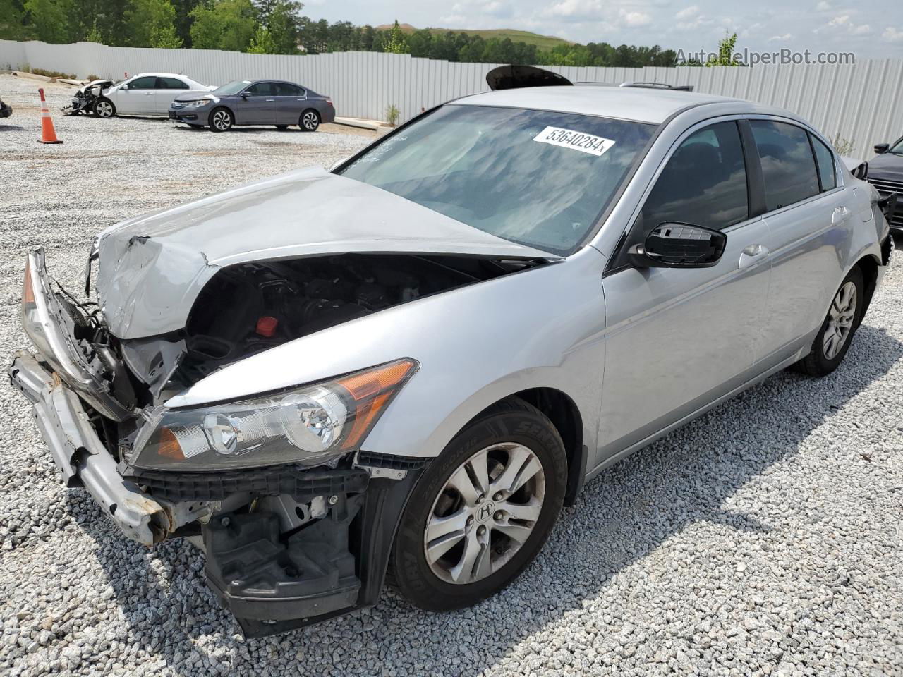 2009 Honda Accord Lxp Silver vin: 1HGCP264X9A049682