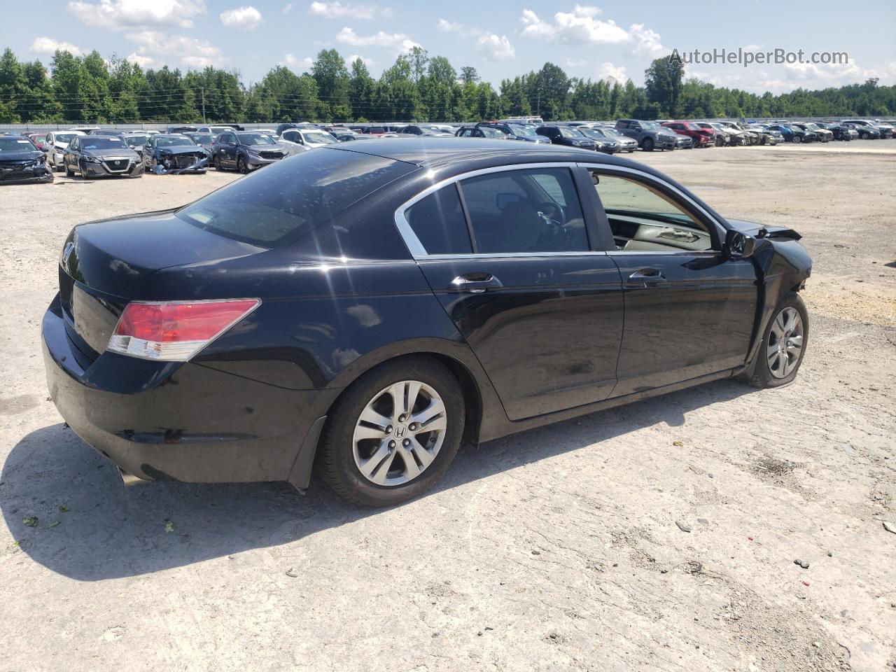 2009 Honda Accord Lxp Black vin: 1HGCP264X9A102364