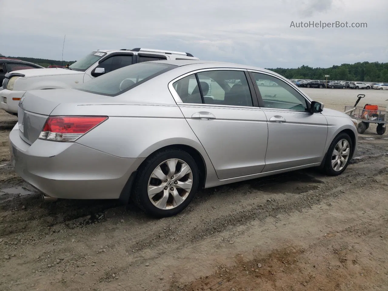 2009 Honda Accord Ex Silver vin: 1HGCP26709A074780