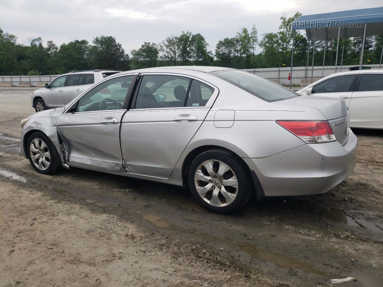 2009 Honda Accord Ex Silver vin: 1HGCP26709A074780