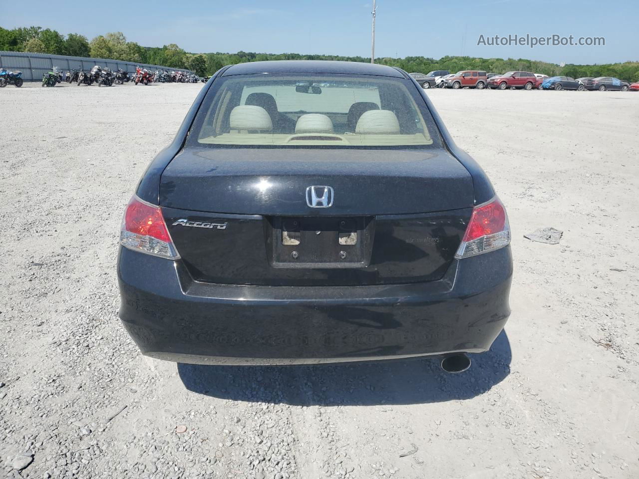 2009 Honda Accord Ex Черный vin: 1HGCP26709A100469