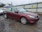 2008 Honda Accord Ex Темно-бордовый vin: 1HGCP26718A135519