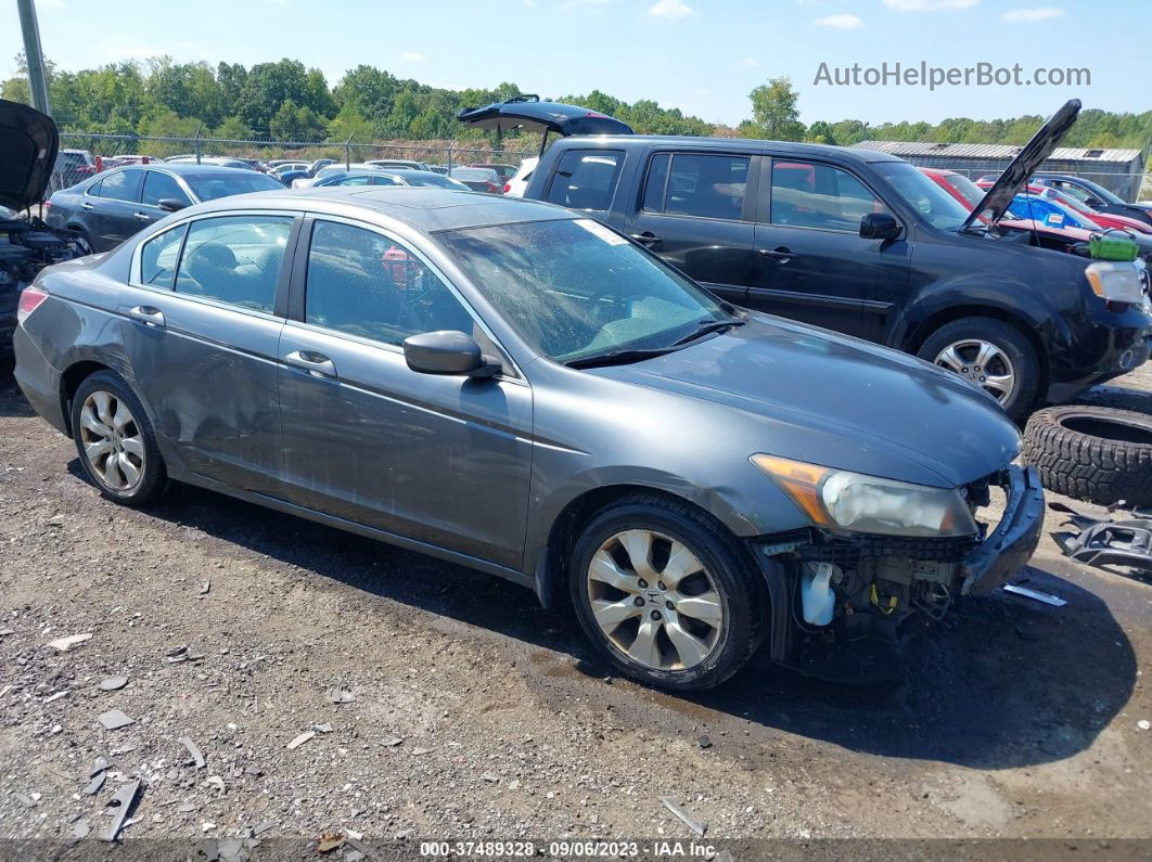 2008 Honda Accord Sdn Ex Gray vin: 1HGCP26728A020072