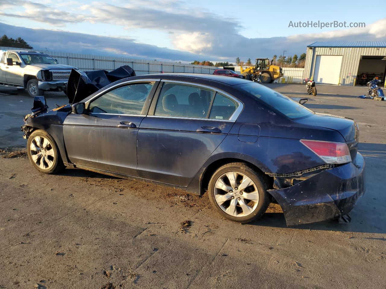 2009 Honda Accord Ex Blue vin: 1HGCP26729A125339