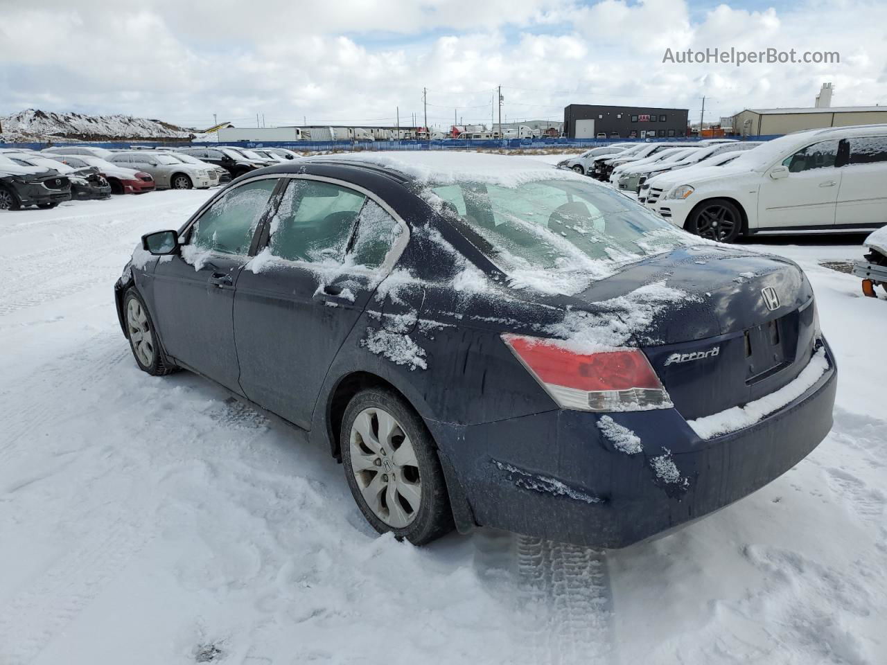 2009 Honda Accord Ex Blue vin: 1HGCP26729A800557