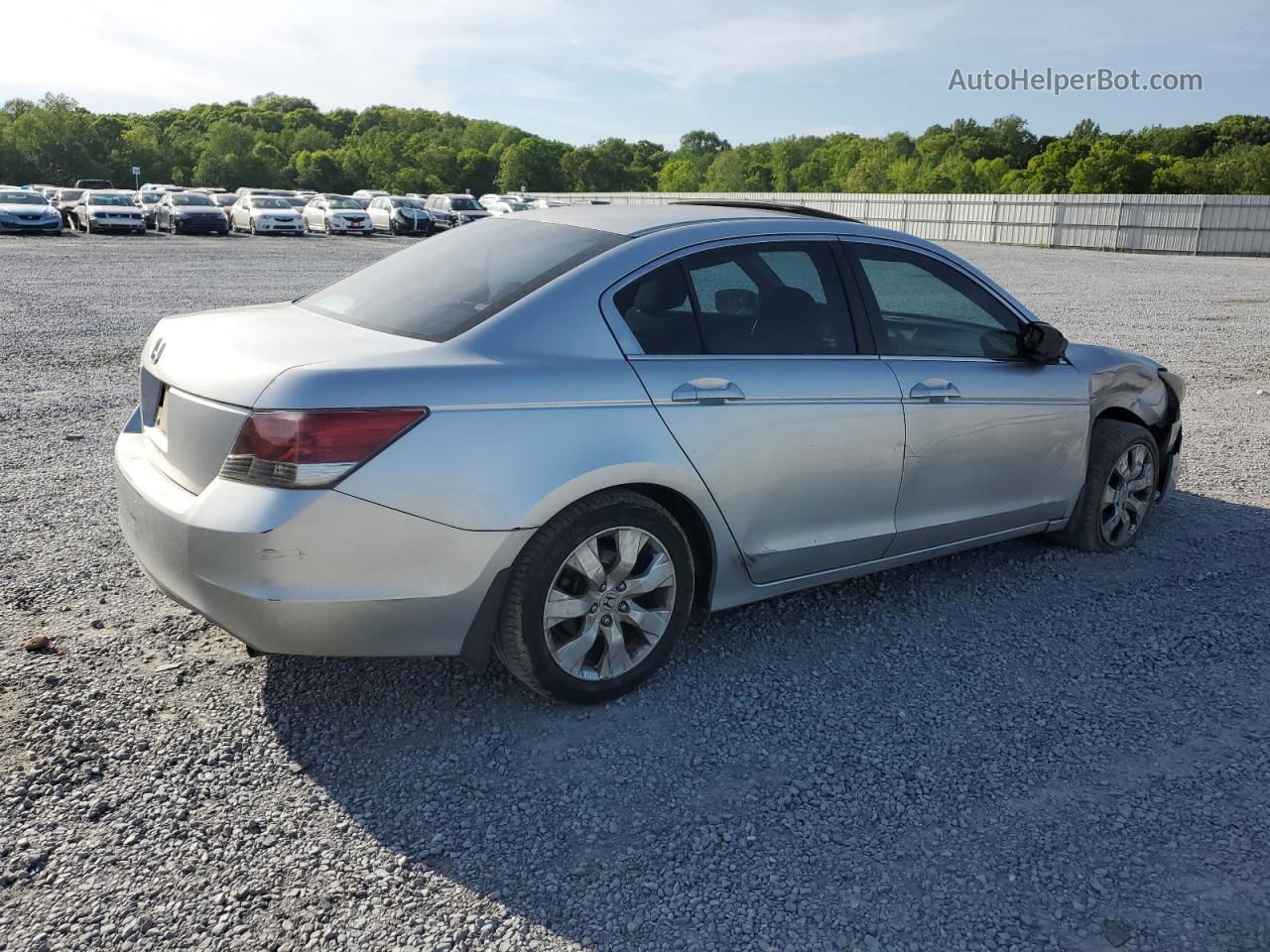 2008 Honda Accord Ex Silver vin: 1HGCP26738A024390