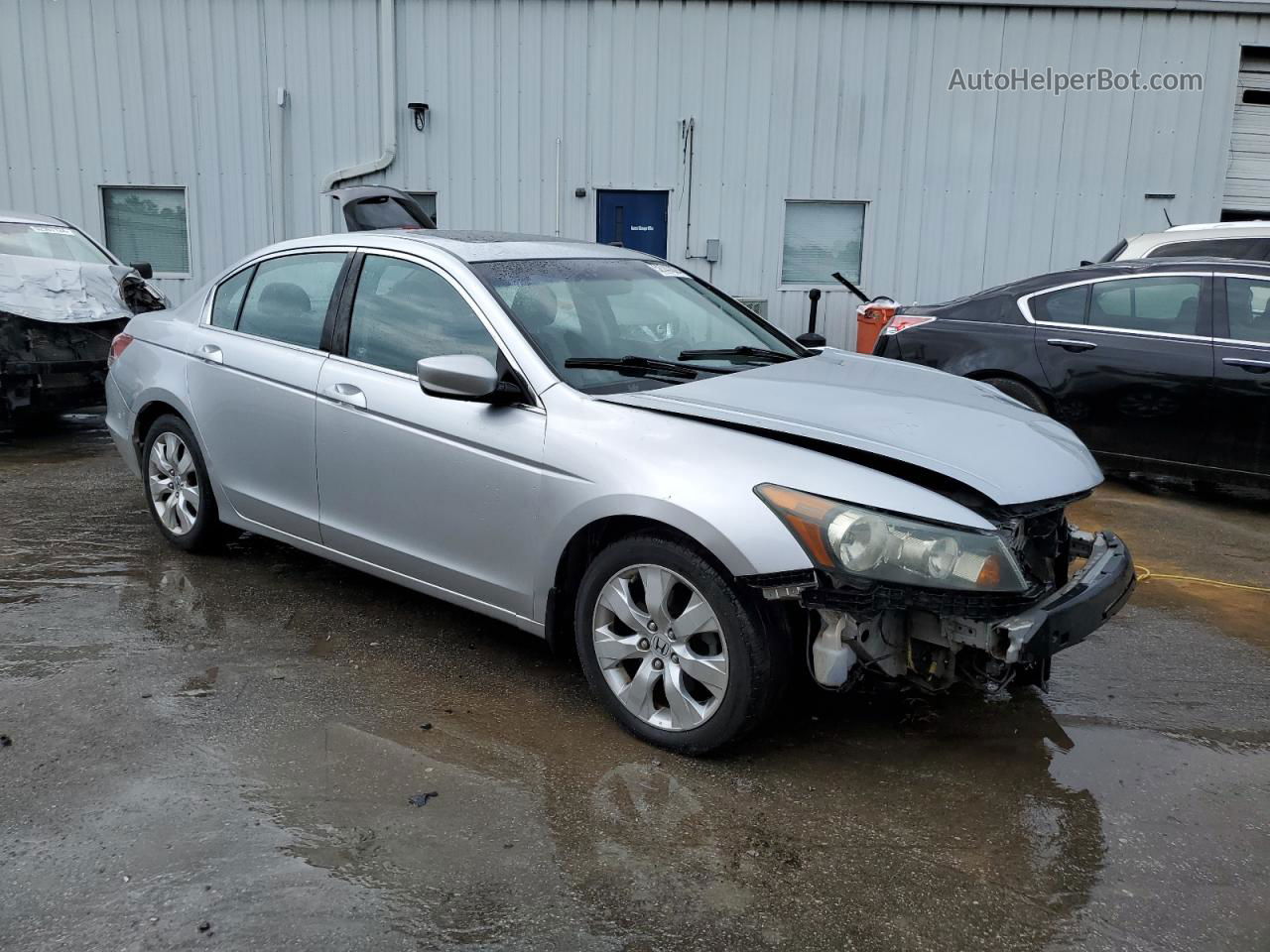 2008 Honda Accord Ex Silver vin: 1HGCP26738A041870