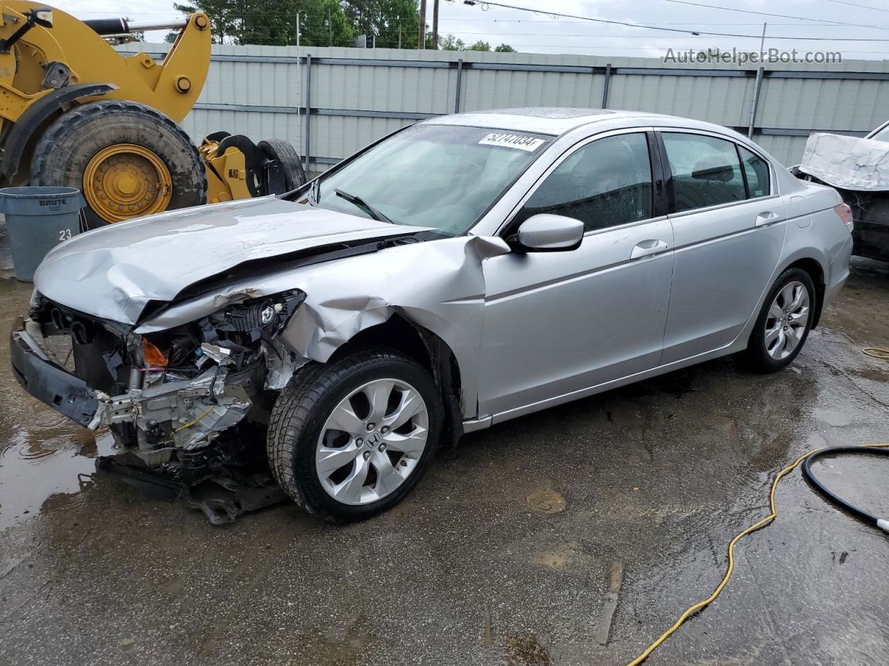 2008 Honda Accord Ex Silver vin: 1HGCP26738A041870