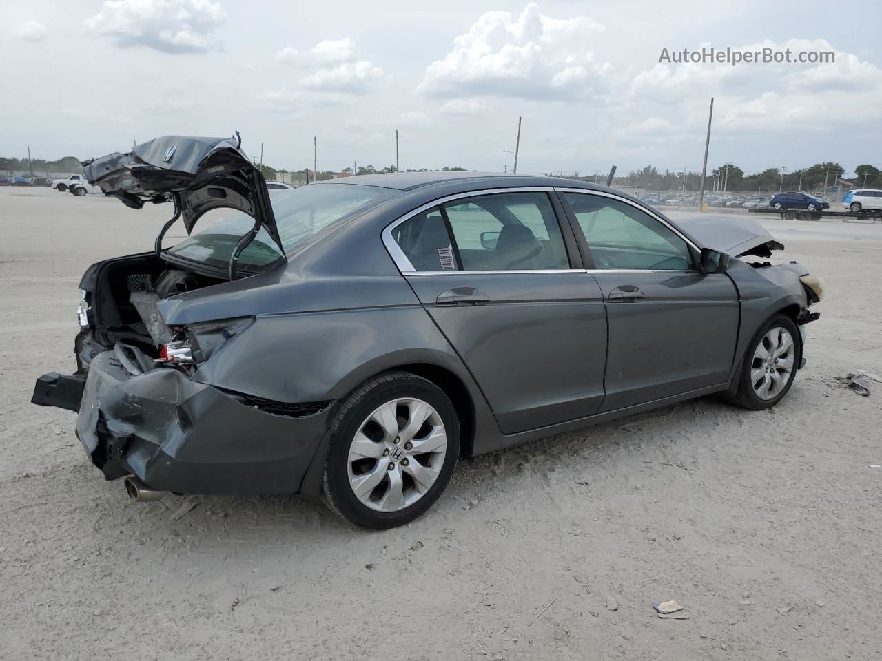 2009 Honda Accord Ex Gray vin: 1HGCP26739A026562