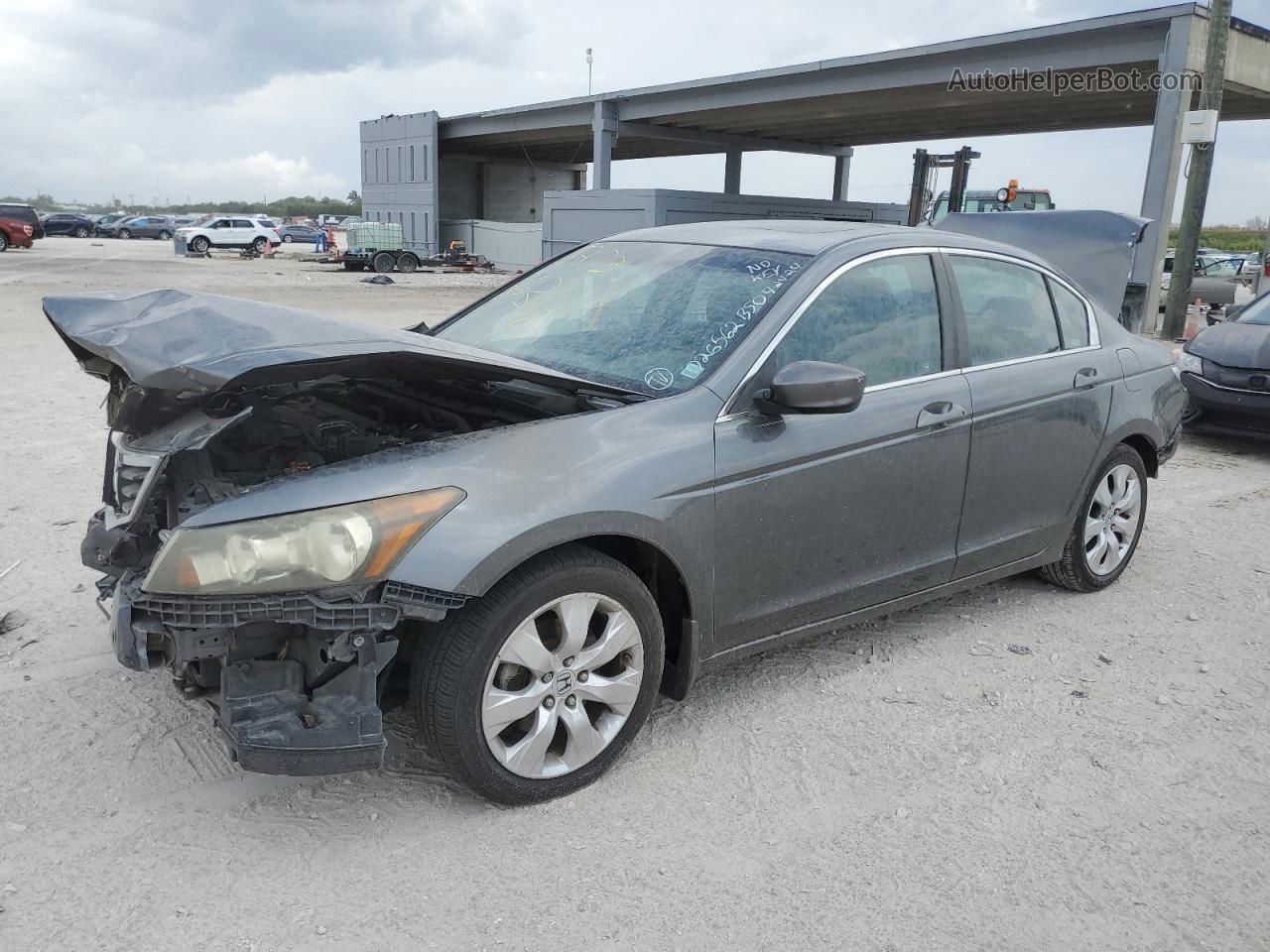 2009 Honda Accord Ex Gray vin: 1HGCP26739A026562