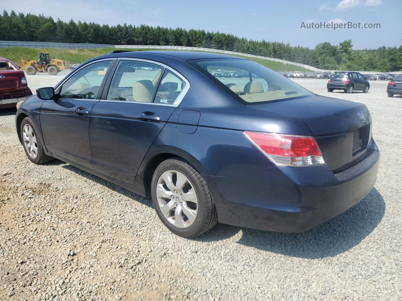 2008 Honda Accord Ex Blue vin: 1HGCP26748A060850