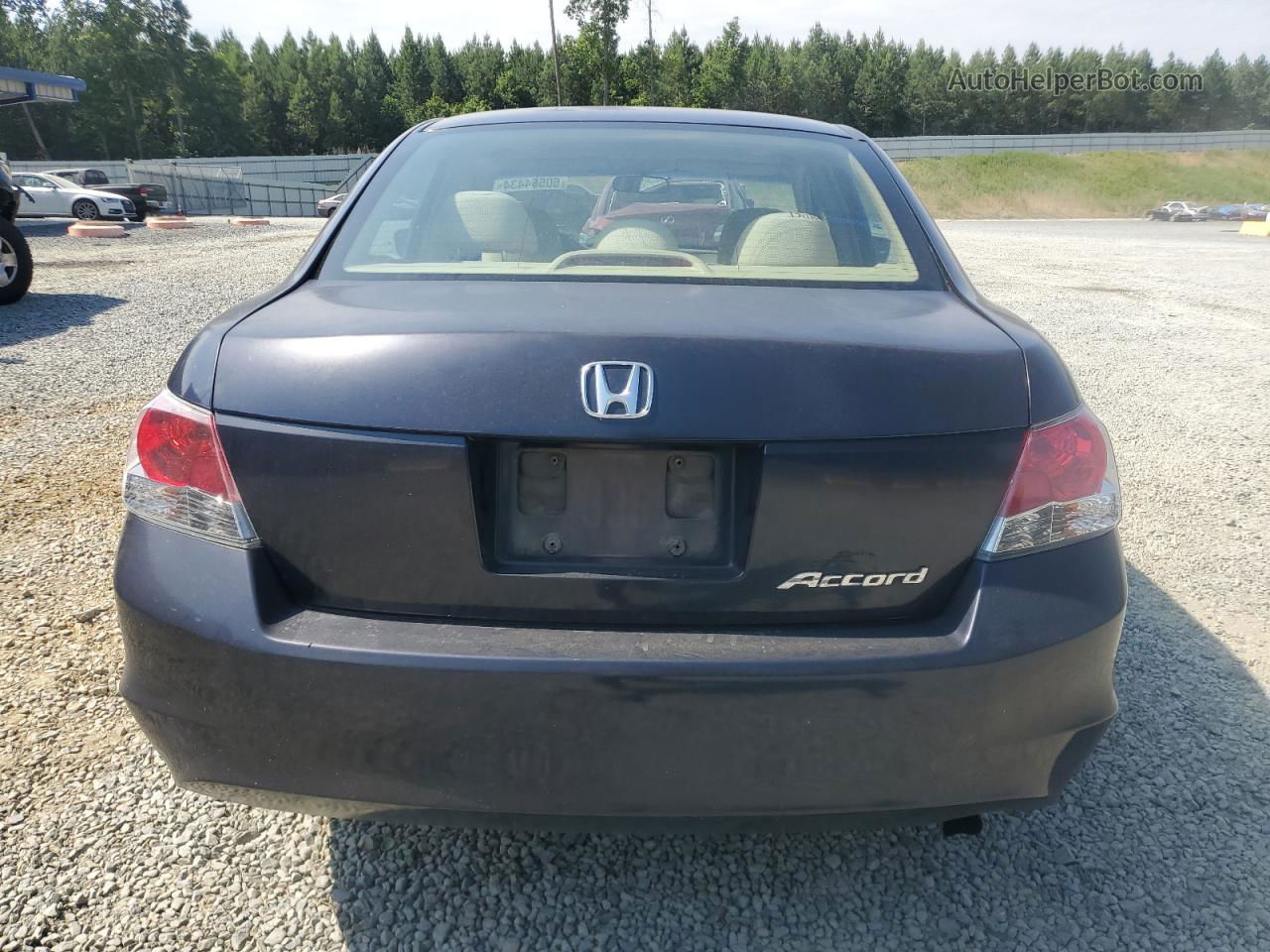 2008 Honda Accord Ex Синий vin: 1HGCP26748A060850