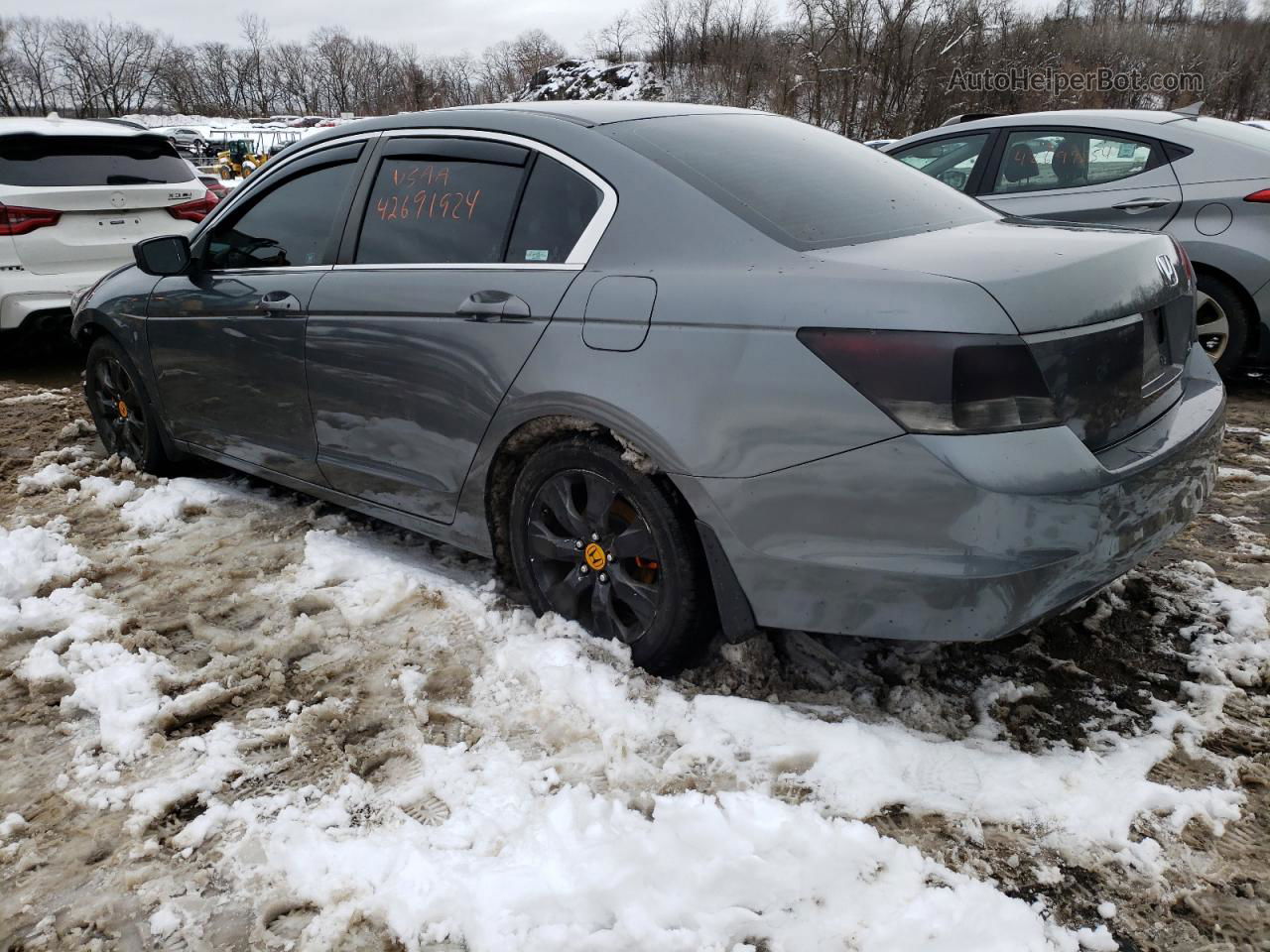 2008 Honda Accord Ex Серый vin: 1HGCP26748A154713