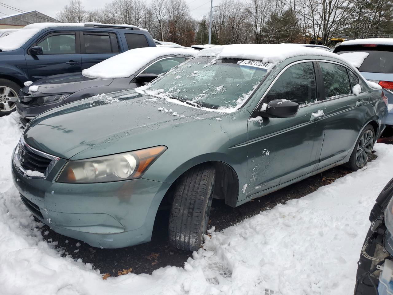 2008 Honda Accord Ex Green vin: 1HGCP26758A143428