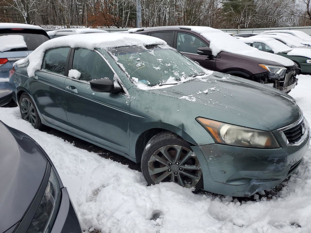 2008 Honda Accord Ex Green vin: 1HGCP26758A143428