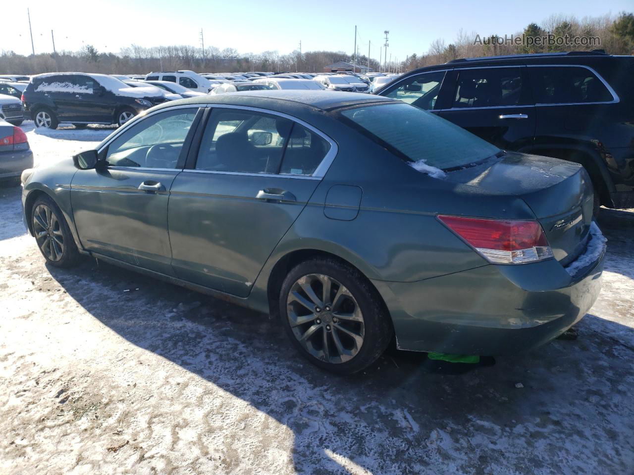 2008 Honda Accord Ex Зеленый vin: 1HGCP26758A143428