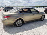 2009 Honda Accord Ex Beige vin: 1HGCP26759A063628