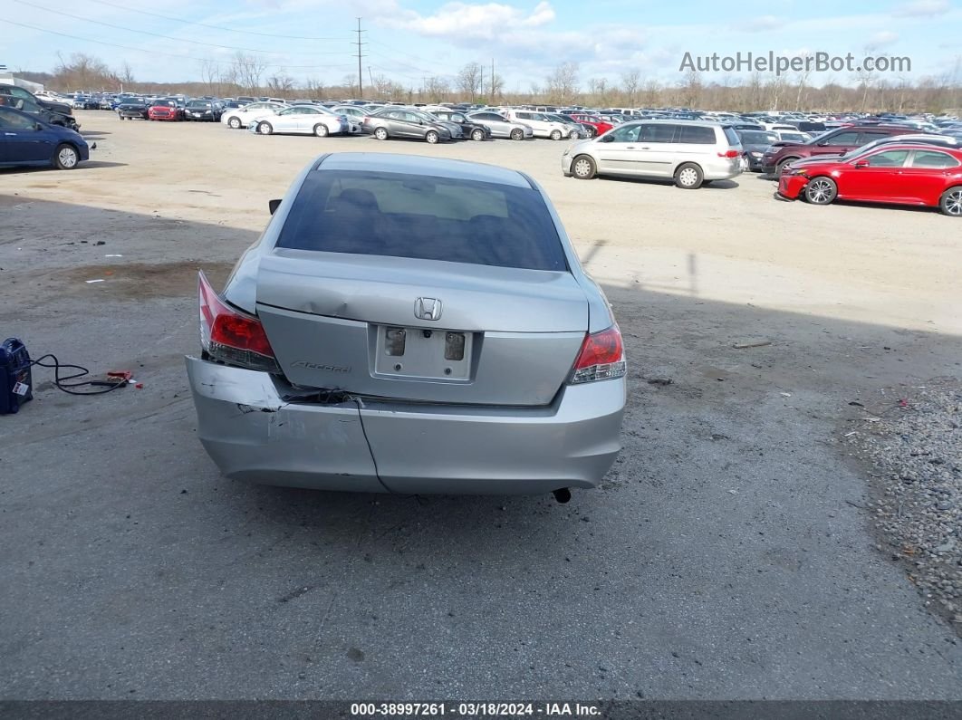 2008 Honda Accord 2.4 Ex Silver vin: 1HGCP26768A025405