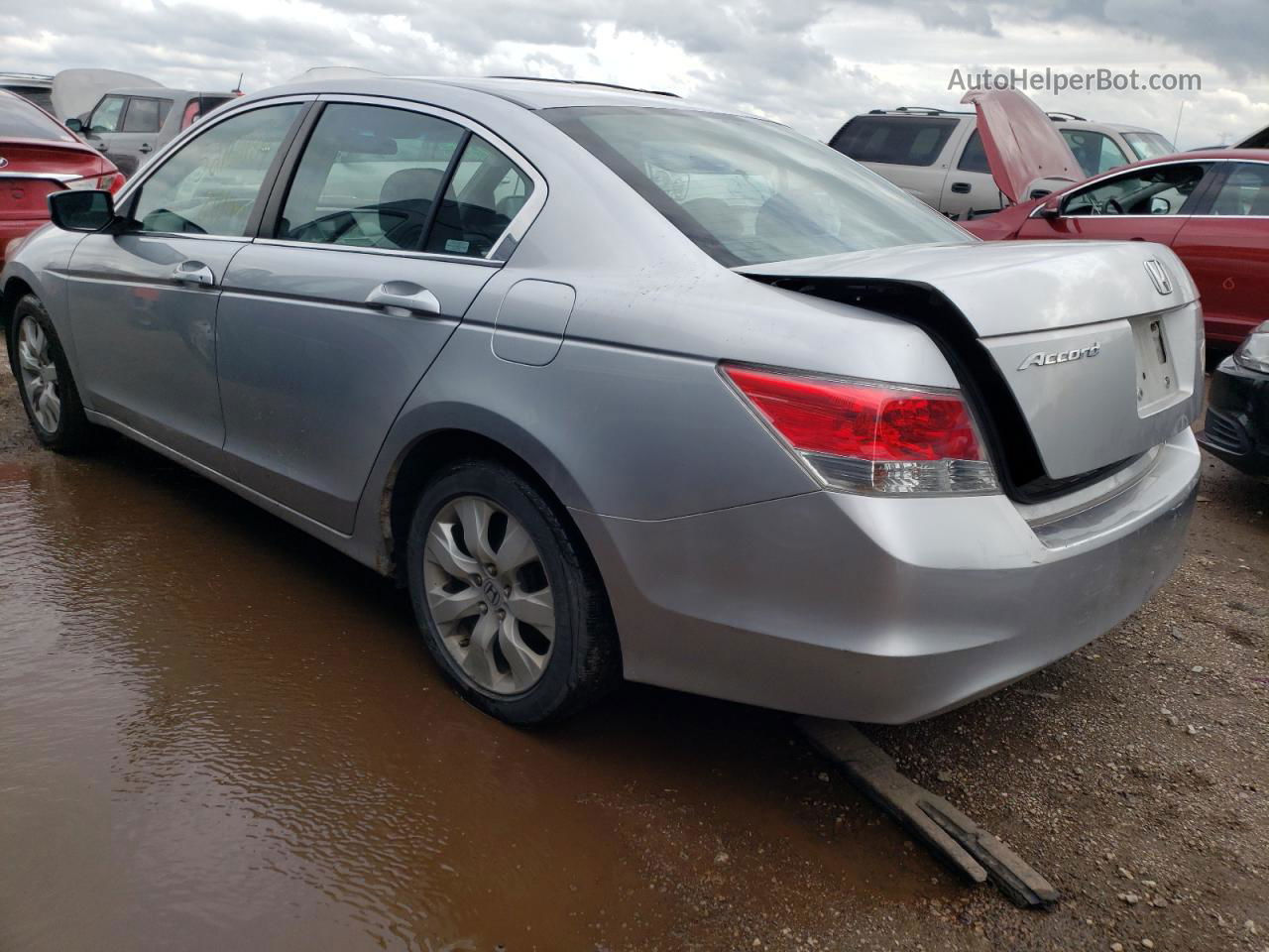 2008 Honda Accord Ex Silver vin: 1HGCP26768A058551