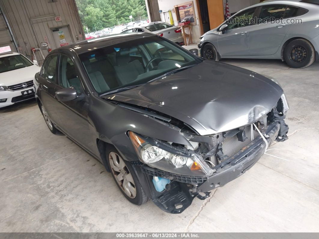 2008 Honda Accord 2.4 Ex Gray vin: 1HGCP26768A130199