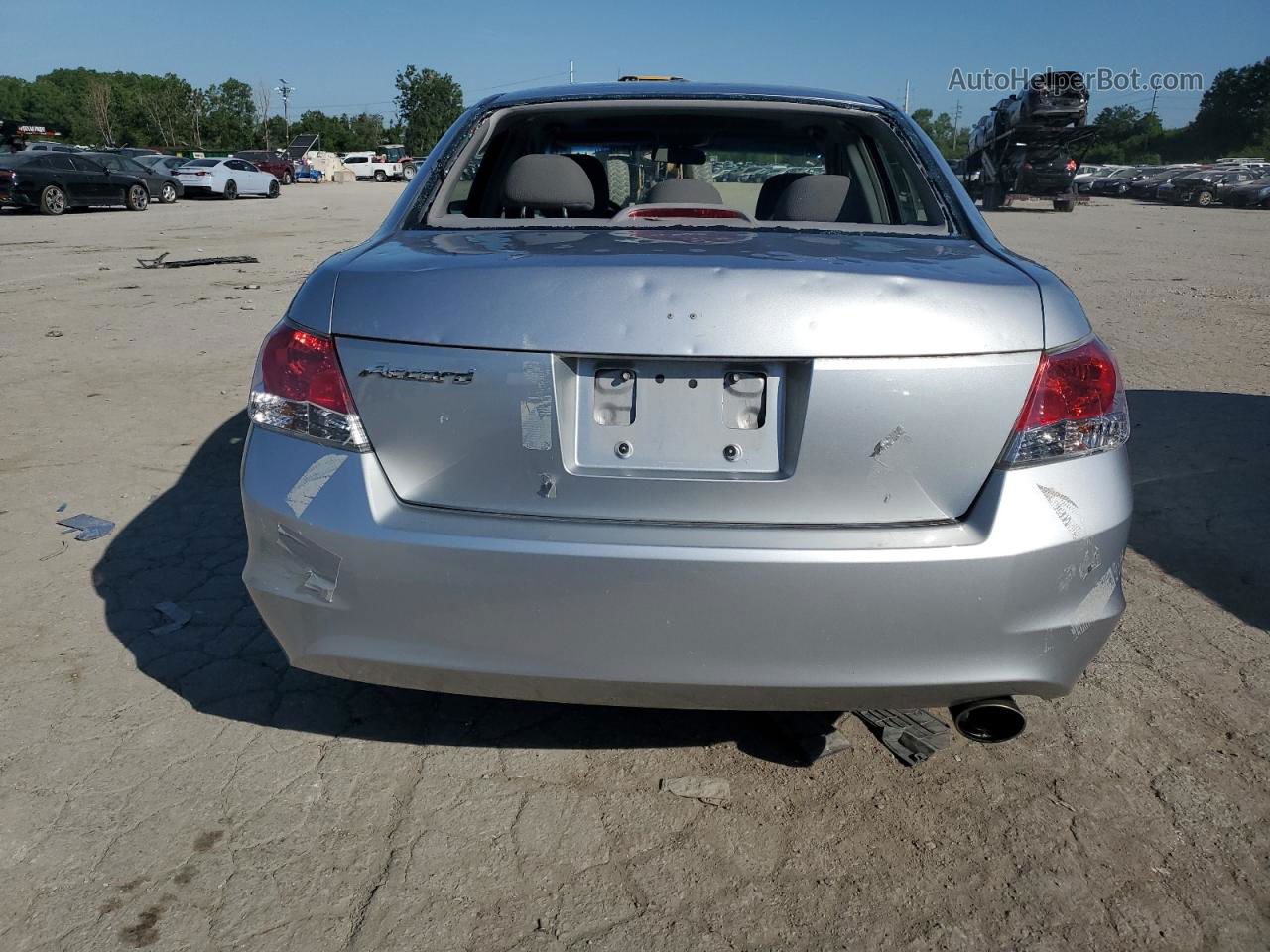 2009 Honda Accord Ex Silver vin: 1HGCP26769A142466