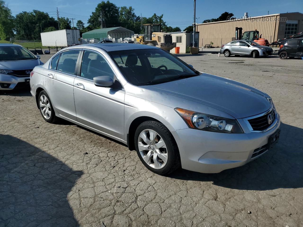 2009 Honda Accord Ex Silver vin: 1HGCP26769A142466