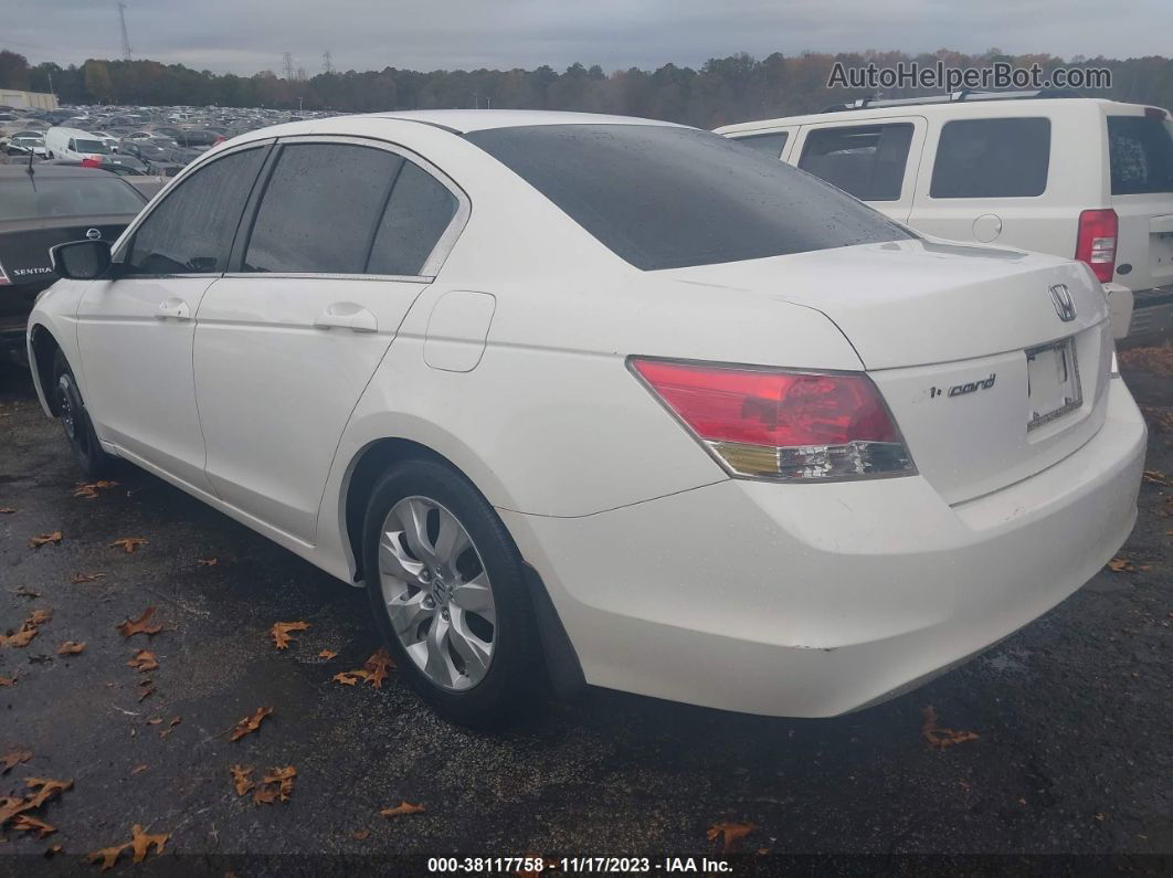 2008 Honda Accord 2.4 Ex White vin: 1HGCP26778A154558