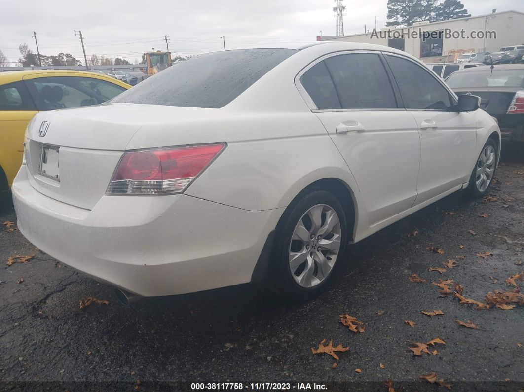 2008 Honda Accord 2.4 Ex White vin: 1HGCP26778A154558