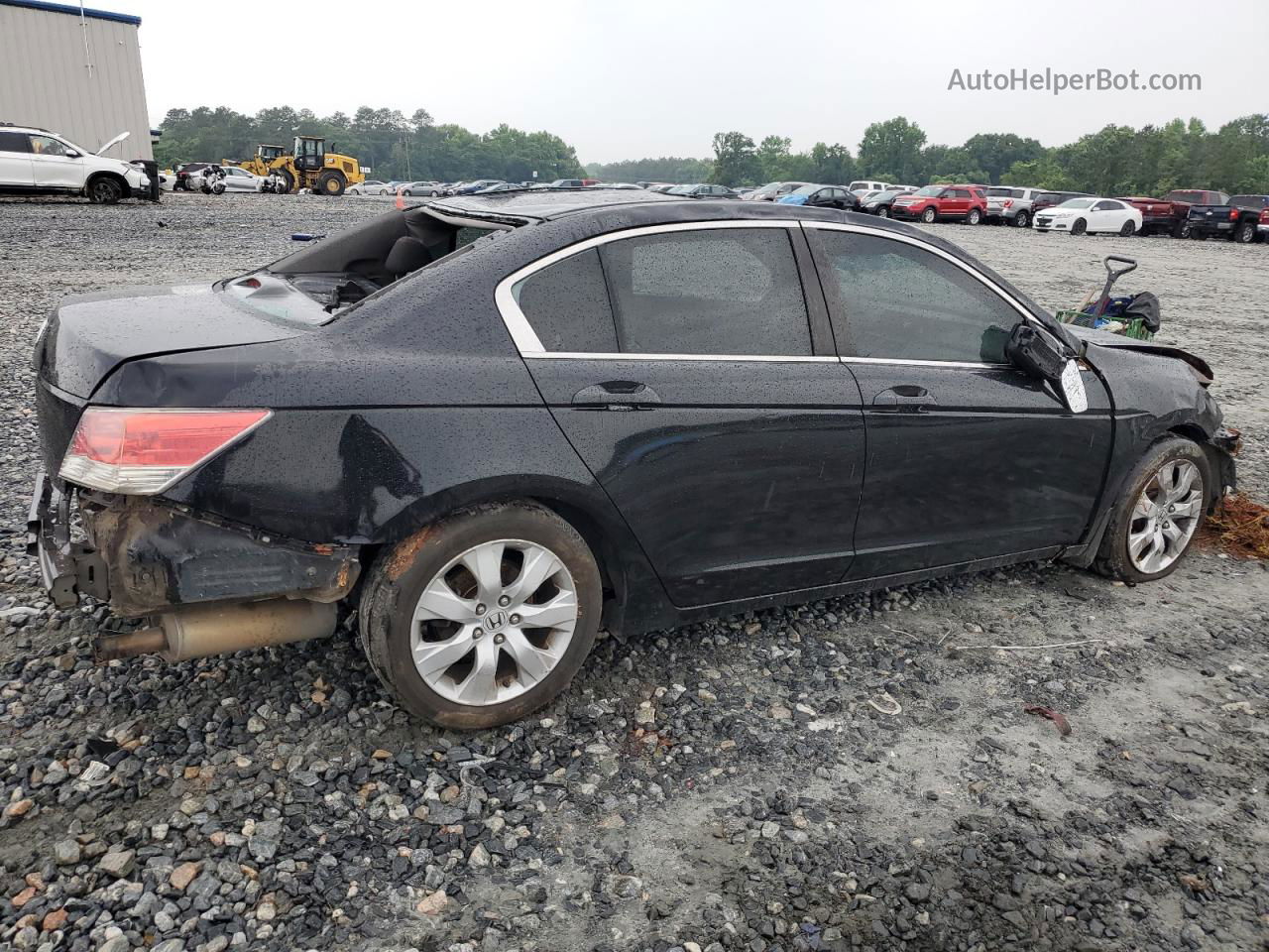 2008 Honda Accord Ex Черный vin: 1HGCP26788A107636